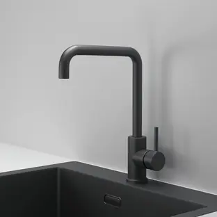 Смеситель GRANULA Kitchen Space 7110, ЧЕРНЫЙ МАТОВЫЙ фото 2