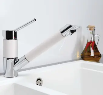 Смеситель Schock SC-200-D , Cristadur , выдвижной излив хром/магма фото 2 Смеситель Schock SC-200-D , Cristadur , выдвижной излив хром/магма фото 2