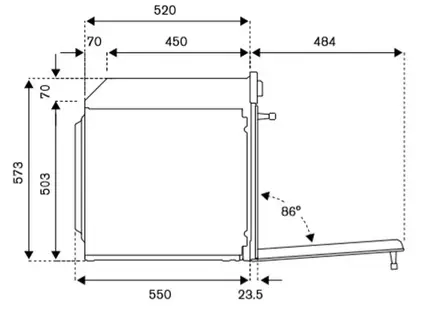 Духовой шкаф Bertazzoni F6011MODPTZ фото 3