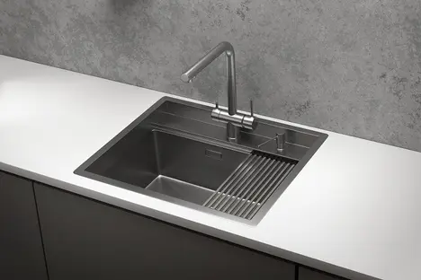 Мойка GRANULA Kitchen Space 6051, СТАЛЬ САТИН фото 3