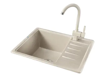 Мойка GRANULA Standart 5803, БЕЖЕВЫЙ фото 3