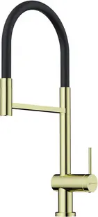 Смеситель OMOIKIRI Kanto-2 Plus-SB-LG-BL латунь/светлое золото/черный