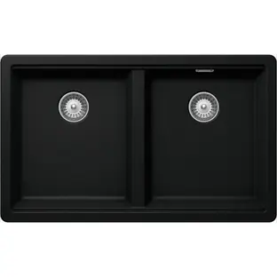 Мойка SCHOCK  Greenwich 80-2  Cristadur (подстольный монтаж) пуро фото 1