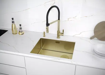 Смеситель Paulmark HALT Ha214021-LG светлое золото фото 2