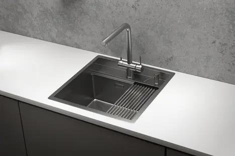 Мойка GRANULA Kitchen Space 5051, СТАЛЬ САТИН фото 3