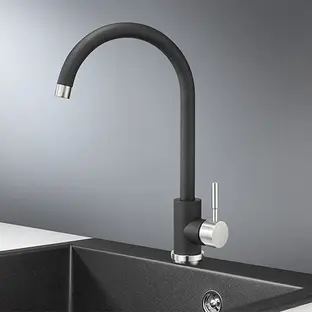 Смеситель GRANULA Standart ST-4031, ЧЁРНЫЙ фото 2