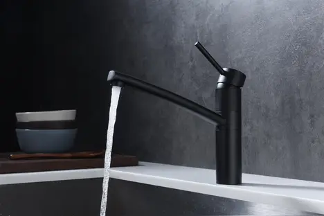 Смеситель Emar ЕС - 3011 black фото 3