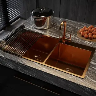 Смеситель Emar ECB - 3007 PVD Coppery фото 2