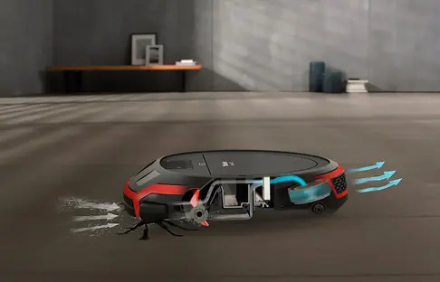 Робот-пылесос Miele SLQL0 Scout RX2 манговый красный фото 2 Робот-пылесос Miele SLQL0 Scout RX2 манговый красный фото 2