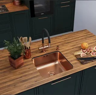 Мойка Emar EMB-127A PVD Nano Coppery фото 3