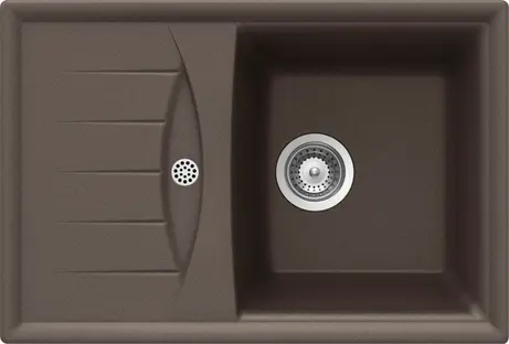 Мойка SCHOCK  Genius 45D Small  Cristalite мокка фото 1