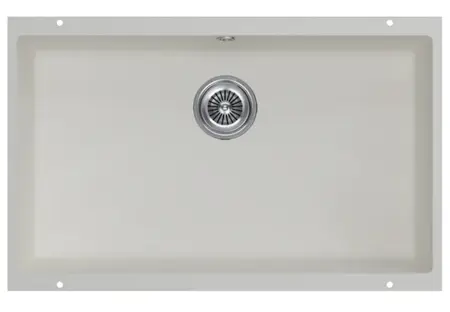 Мойка кухонная KUCHENSTERN UNDER 80 103VA10 Ваниль фото 1
