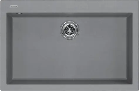 Мойка кухонная KUCHENSTERN OBEN 80 205TN20 Титан фото 1