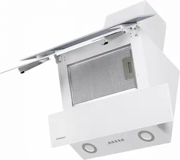 Вытяжка Maunfeld CASCADA PUSH 50 Glass White фото 3