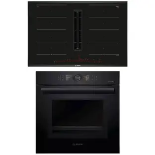Bosch (варочная панель с вытяжкой PXX875D57E + духовой шкаф HMG8764C1)