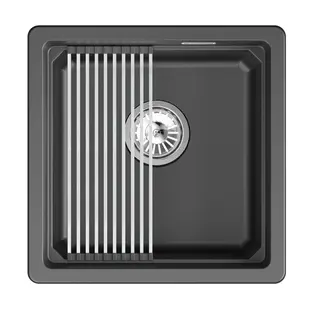Мойка GRANULA Kitchen Space 4501iU, ШВАРЦ фото 1