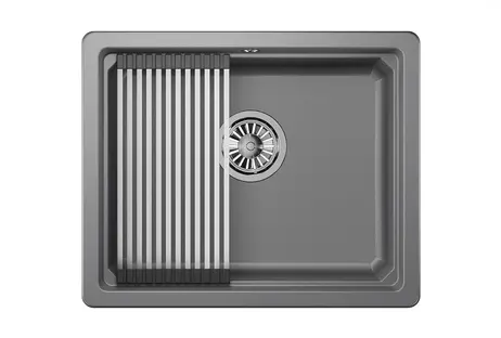 Мойка GRANULA Kitchen Space 5501U, АЛЮМИНИУМ фото 2