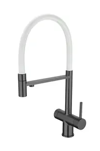 Смеситель Emar ЕС - 7024WHT PVD Dark Смеситель Emar ЕС - 7024WHT PVD Dark