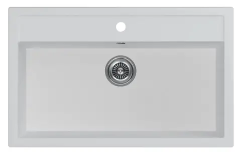 Мойка кухонная KUCHENSTERN TOP 80 107VA10 Ваниль фото 1