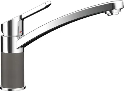Смеситель Schock SC-90 , Cristadur хром/серебристый камень Смеситель Schock SC-90 , Cristadur хром/серебристый камень