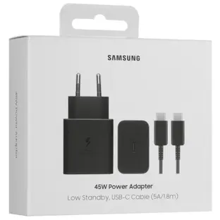 Сетевое зарядное устройство Samsung EP-T4511XBEGWW фото 1