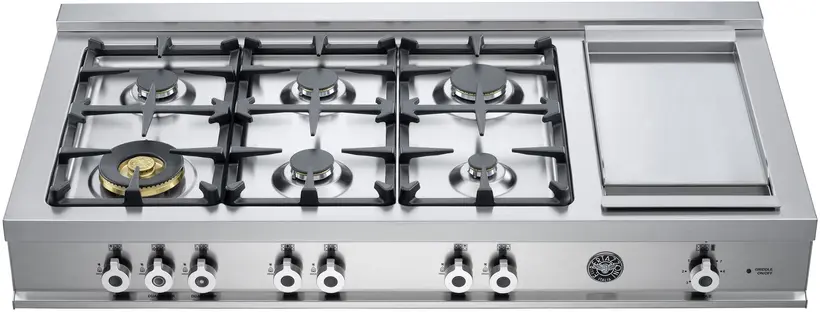 Комбинированная варочная панель Bertazzoni CB486G00X фото 1 Комбинированная варочная панель Bertazzoni CB486G00X фото 1