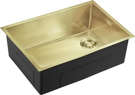 Мойка Emar EMB-660(UN) PVD Matt Gold фото 1 Мойка Emar EMB-660(UN) PVD Matt Gold фото 1