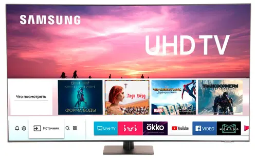 Телевизор Samsung 85" (216 см) 2021 черный Samsung QE85Q77AAU фото 1 Телевизор Samsung 85" (216 см) 2021 черный Samsung QE85Q77AAU фото 1