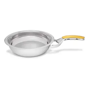 Сковорода ZEPTER Z-FP2425-S/S 2,5 л, 24 см, выс. 6 см (1 ручка, без крышки), нерж. сталь фото 1