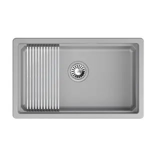 Мойка GRANULA Kitchen Space 7303iU, АЛЮМИНИУМ фото 2