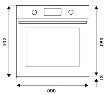 Духовой шкаф Bertazzoni F6011MODVTN фото 2