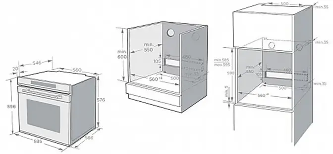 Духовой шкаф Korting OKB 1351 GSCW фото 2 Духовой шкаф Korting OKB 1351 GSCW фото 2