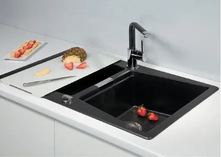 Смеситель Schock Nimbus-D , Cristadur, выдвижной излив хром/пуро фото 2 Смеситель Schock Nimbus-D , Cristadur, выдвижной излив хром/пуро фото 2