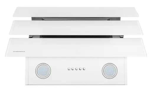 Вытяжка Maunfeld CASCADA PUSH 50 Glass White фото 2