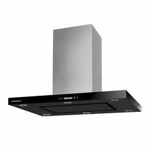 Вытяжка Maunfeld HARBOUR Glass (Isla) 90 INOX Glass Black