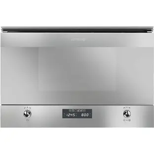 Встраиваемая микроволновая печь Smeg MP 322X Встраиваемая микроволновая печь Smeg MP 322X
