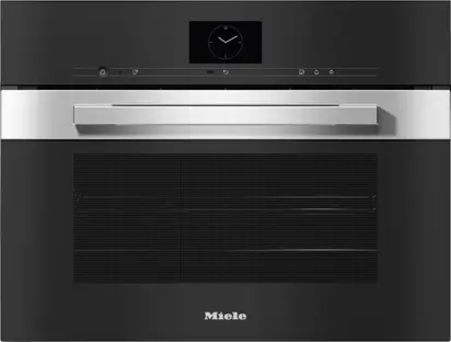 Встраиваемая пароварка с СВЧ Miele DGM 7640 EDST/CLST фото 1