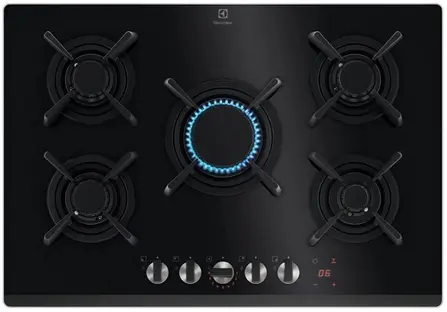 Газовая варочная панель ELECTROLUX KGG753753K фото 1 Газовая варочная панель ELECTROLUX KGG753753K фото 1