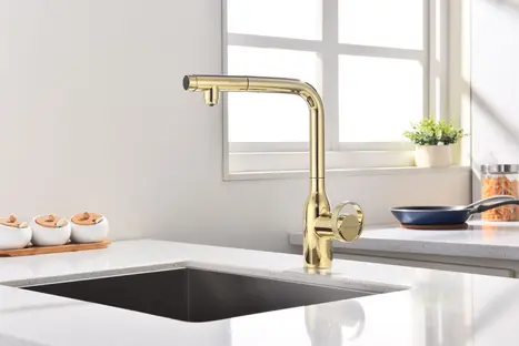 Смеситель Paulmark URBAN Ur213104-G золото фото 2