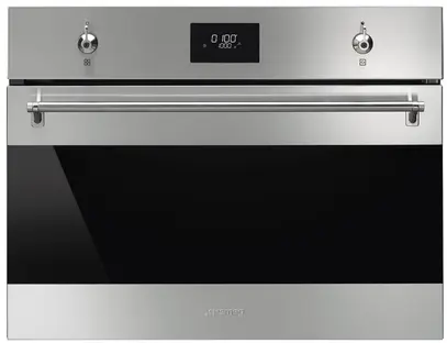Встраиваемая микроволновая печь Smeg SO4301M0X фото 1