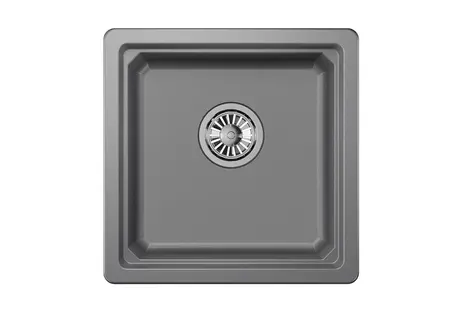 Мойка GRANULA Kitchen Space 4501U, АЛЮМИНИУМ фото 2
