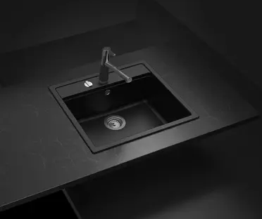 Мойка SCHOCK Nemo 60 Cristalite неро фото 2 Мойка SCHOCK Nemo 60 Cristalite неро фото 2