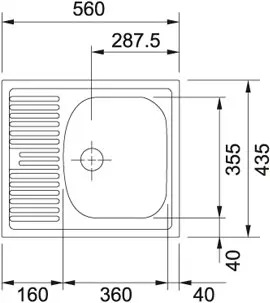 Мойка Franke ETL 611-56 3 1/2",обор., пер. (арт.101.0174.550) фото 2 Мойка Franke ETL 611-56 3 1/2",обор., пер. (арт.101.0174.550) фото 2