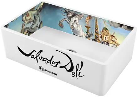 Кухонная мойка OMOIKIRI Mikura 76-Dali Natceramic/white (арт.4993023) Кухонная мойка OMOIKIRI Mikura 76-Dali Natceramic/white (арт.4993023)