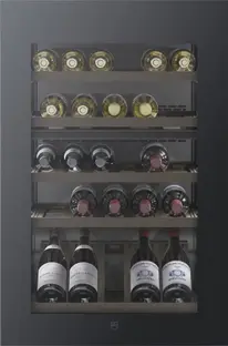 Встраиваемый винный шкаф V-ZUG WineCooler V4000 90 WC4T-51102 R черное стекло фото 1