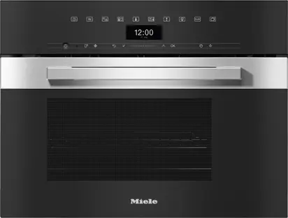 Встраиваемая пароварка с СВЧ Miele DGM 7440 EDST/CLST фото 1