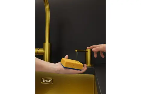 Дозатор Emar ЕД-405D.PVD Golden фото 3