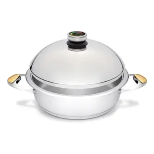 Кастрюля ZEPTER Z-2850B с крышкой 5 л, 28 см, высота 8,3 см фото 1