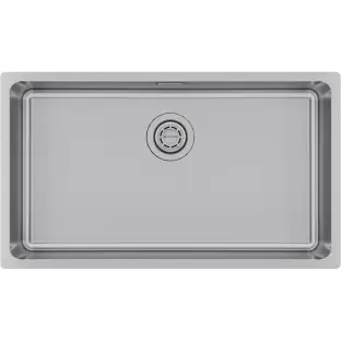 Мойка кухонная KUCHENSTERN MULTI 80 554SS50 Нержавеющая сталь фото 1