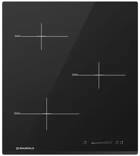 Варочная поверхность Maunfeld MVI45.3HZ.3BT-BK Варочная поверхность Maunfeld MVI45.3HZ.3BT-BK